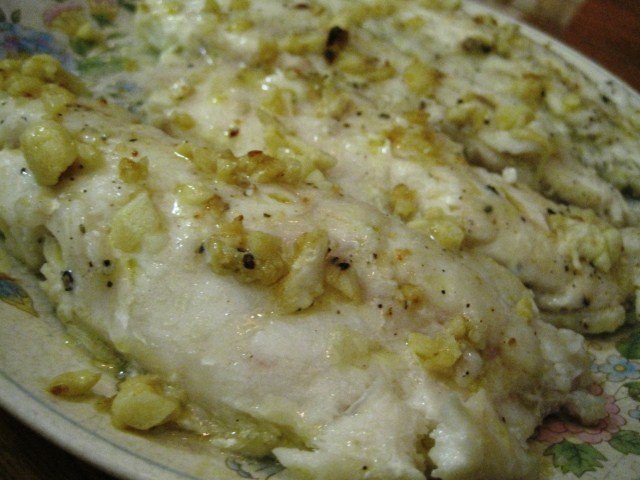 Garlic and Lemon Fish