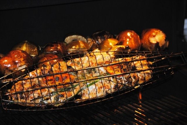 Grilled Fish with Citrus and Fresh Herbs