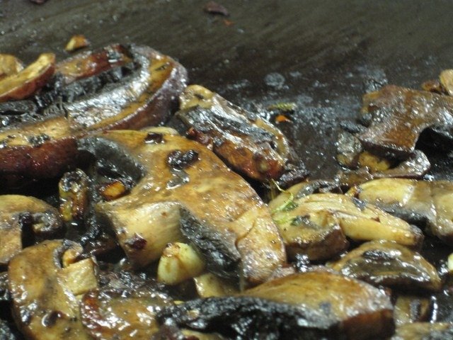 Sautéed Portabella Mushrooms