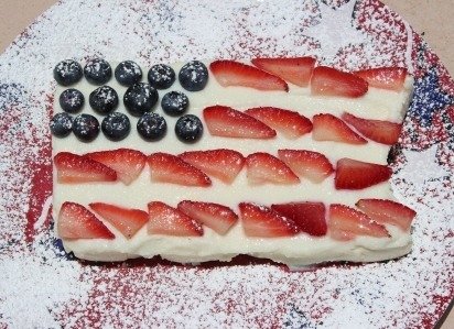 Flag Cake