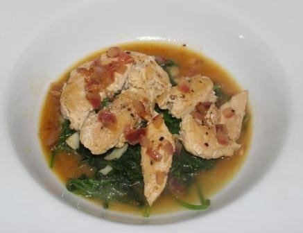 Doc’s Chicken and Spinach
