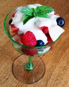 Doc’s Fruit Salad with Lemon Zest Dressing