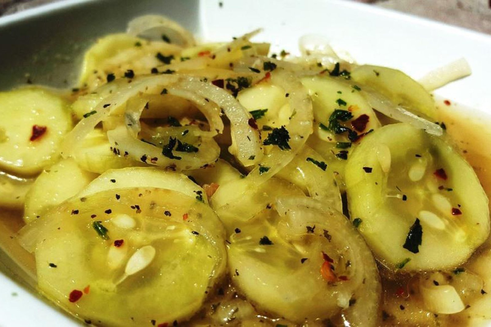 Doc’s Marinated Cucumber Salad Recipe