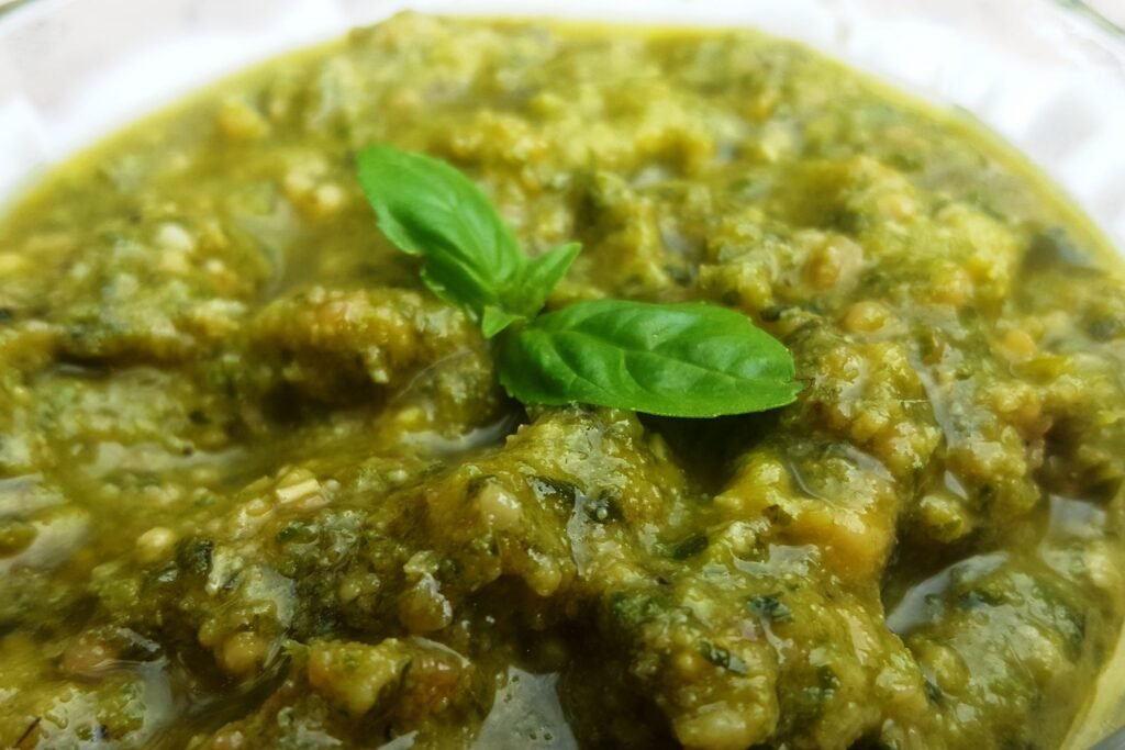 Healthy Diet Recipe for Basil Pesto
