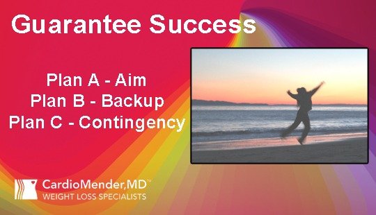 Plan Ahead to Guarantee Your Success