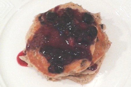 Doc’s Low Carb Blueberry Pancakes