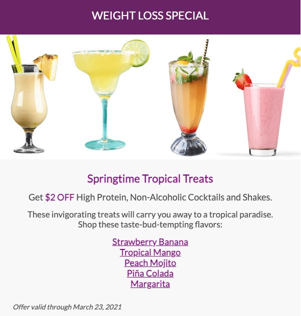 Springtime Tropical Treats