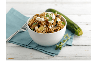 Green Veggie and Feta Pasta